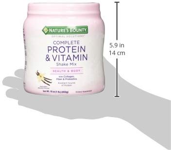 Nature's Bounty Optimal Solutions Protein & Vitamin Shake Vanilla