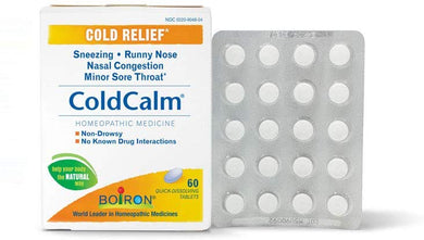 Boiron Coldcalm, 60 Tablets, Homeopathic Medicine for Cold Relief