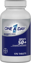 Load image into Gallery viewer, One A Day Men’s 50+ Healthy Advantage Multivitamin, Supplement with Vitamins A, C, E, B6, B12, Calcium and Vitamin D, 175 Count