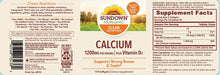 Load image into Gallery viewer, Sundown Calcium 1200 Plus Vitamin D3 1000 IU, 170 Liquid Filled Softgels