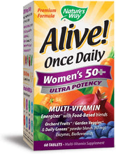 Load image into Gallery viewer, Nature&#39;s Way Alive! Once Daily Women’s 50+ Ultra Potency