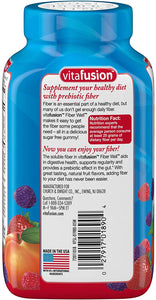 Vitafusion Fiber Well Gummy Vitamins, 90 Count