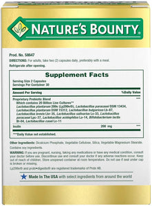 Nature's Bounty Ultra Strength Probiotic 10 - 60 Capsules