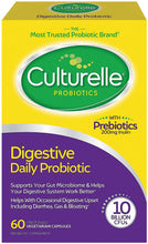 Load image into Gallery viewer, Culturelle Daily Probiotic, Digestive Health Capsules, Works Naturally with Your Body to Keep Digestive System in Balance*, With the Proven Effective Probiotic, 60 Count