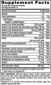 Vitafusion Men's Gummy Vitamins, 150 Count Multivitamin for Men