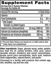 Load image into Gallery viewer, Vitafusion Calcium Supplement Gummy Vitamins, 100 Count