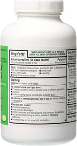 Major Pharmaceuticals Chlorpheniramine Maleate 4 mg Anti-Allergy Tablets, 1000 Count