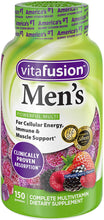 Load image into Gallery viewer, Vitafusion Men&#39;s Gummy Vitamins, 150 Count Multivitamin for Men