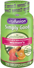 Load image into Gallery viewer, Vitafusion Simply Good Women&#39;s Complete Multivitamin Gummy Vitamins, 120 Count