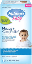 Load image into Gallery viewer, Baby Cold Medicine, Infant Cold and Cough Medicine, Decongestant, Hyland&#39;s Baby Mucus and Cold Relief, 4 Fluid Ounce